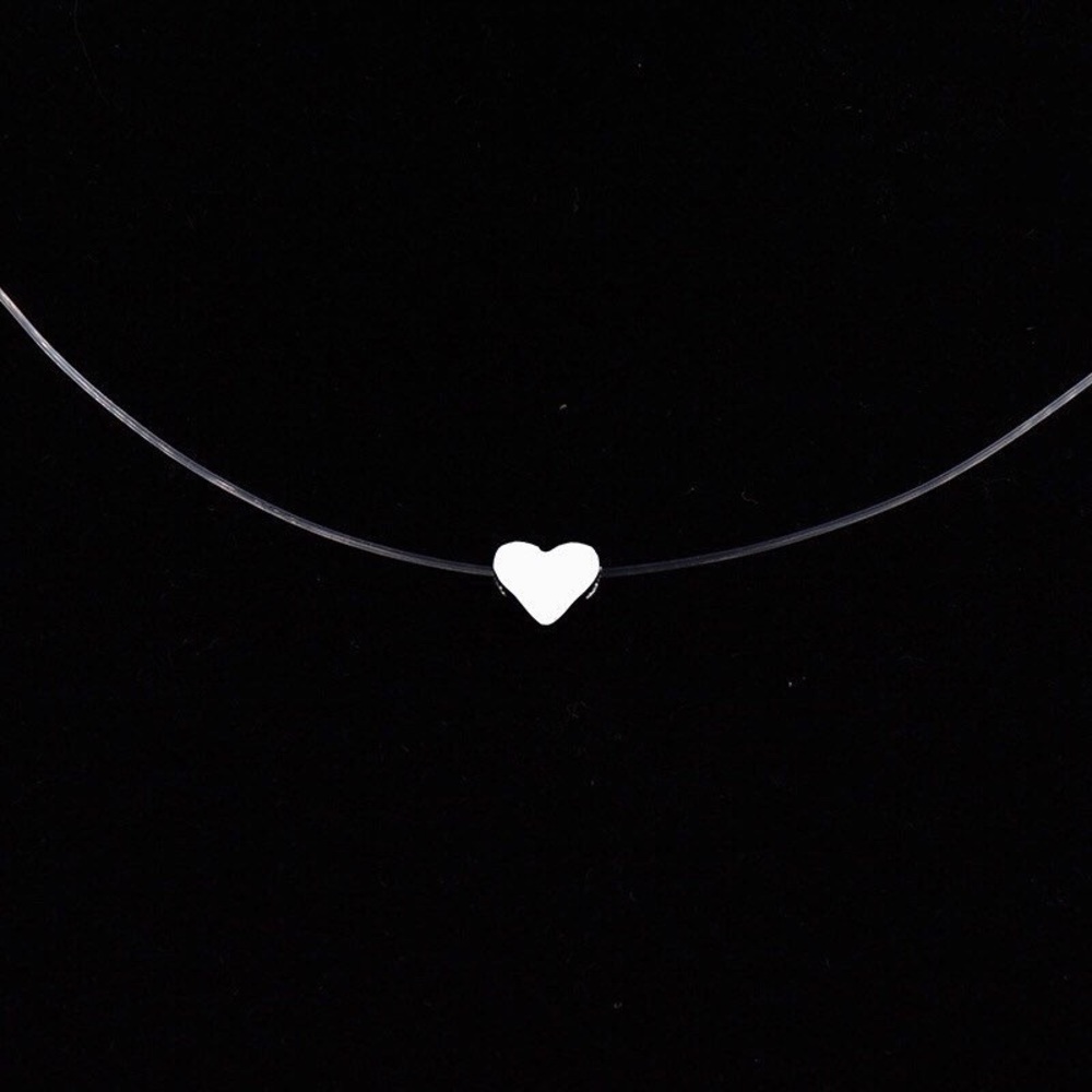 Transparent Invisible Choker Necklace - Picture 5 of 9
